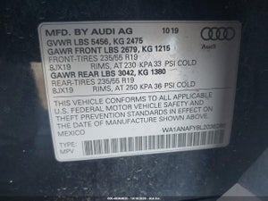 2020 AUDI Q5 PREMIUM 45 TFSI QUATTRO S TRONIC