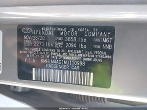 2021 HYUNDAI ELANTRA SEL