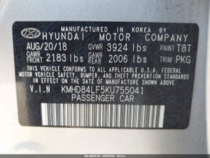 2019 HYUNDAI ELANTRA SEL