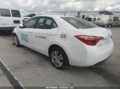 2018 TOYOTA COROLLA LE White  Gasoline 5YFBURHE5JP849534 photo #4