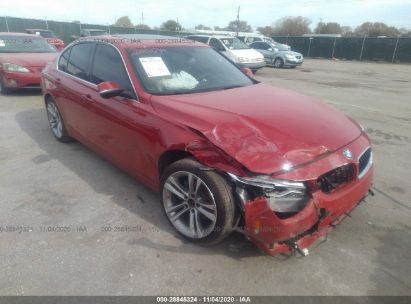 2017 BMW 330I XDRIVE Red  Gasoline WBA8D9G53HNU60889 photo #1