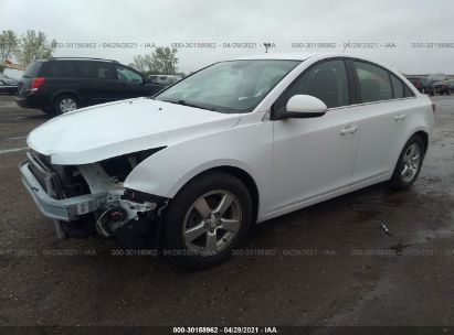 2013 CHEVROLET CRUZE LT White  Gasoline 1G1PK5SB0D7122836 photo #3