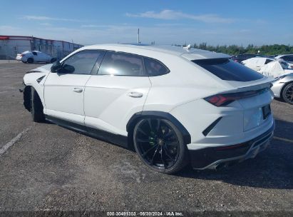 2021 LAMBORGHINI URUS PEARL CAPSULE/GRAPHITE CAPSULE White  Gasoline ZPBUA1ZL8MLA11424 photo #4