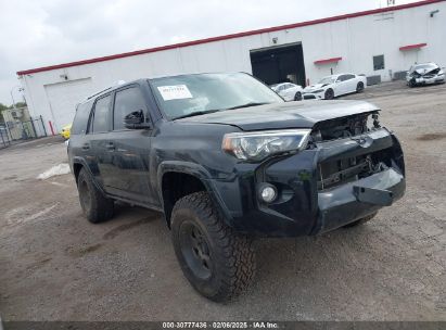 2018 TOYOTA 4RUNNER SR5 PREMIUM Black  Gasoline JTEBU5JR4J5599475 photo #1