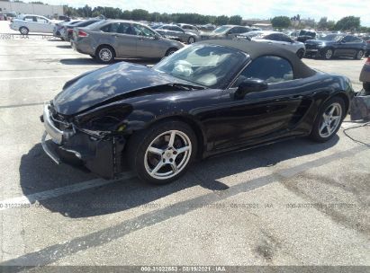 2018 PORSCHE 718 BOXSTER Black  Gasoline WP0CA2A80JS210727 photo #3