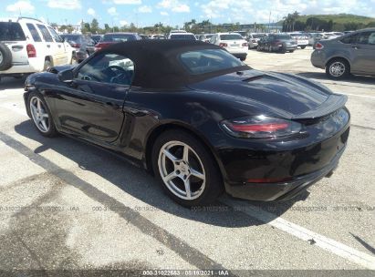 2018 PORSCHE 718 BOXSTER Black  Gasoline WP0CA2A80JS210727 photo #4