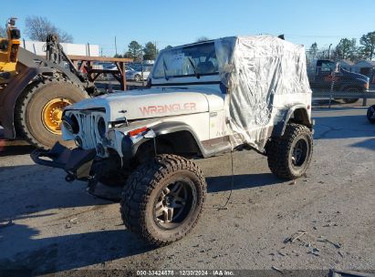 1992 JEEP WRANGLER / YJ White  Gasoline WAUAUGFF7LA101951 photo #3