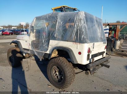 1992 JEEP WRANGLER / YJ White  Gasoline WAUAUGFF7LA101951 photo #4