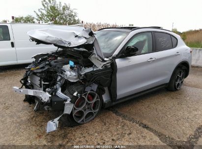 2022 ALFA ROMEO STELVIO SPRINT AWD Silver  Gasoline ZASPAKAN8N7D38950 photo #3