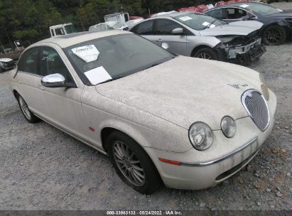 2007 JAGUAR S-TYPE 3.0 V6 White  Gasoline SAJWA01A07FN77067 photo #1