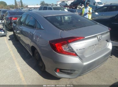 2018 HONDA CIVIC LX Silver  Gasoline 2HGFC2F54JH532396 photo #4