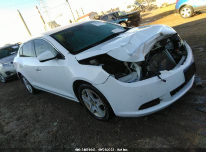 2010 BUICK LACROSSE CX White  Gasoline 1G4GB5EG4AF304566 photo #1