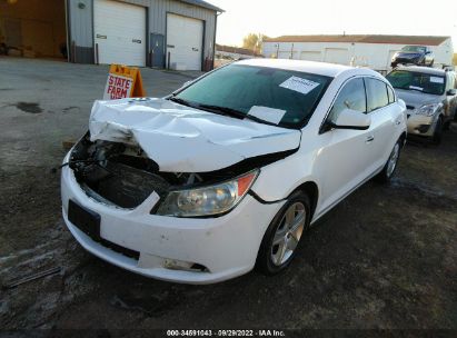 2010 BUICK LACROSSE CX White  Gasoline 1G4GB5EG4AF304566 photo #3