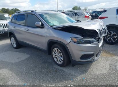 2020 JEEP CHEROKEE LATITUDE FWD Silver  Gasoline 1C4PJLCB1LD614594 photo #1