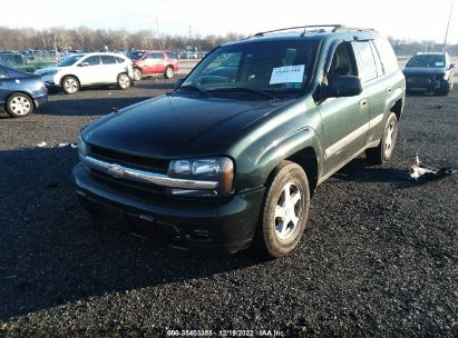 2004 CHEVROLET TRAILBLAZER LS Green  Gasoline 1GNDT13S542278888 photo #3