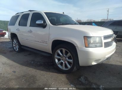 2009 CHEVROLET TAHOE LTZ White  Flexible Fuel 1GNFK33009R172823 photo #1