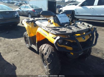 2015 CAN-AM OUTLANDER 800R XT/800R XT-P Yellow  Gasoline 3JBLKAN26FJ000618 photo #1