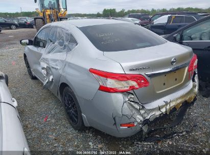 2015 NISSAN SENTRA S Silver  Gasoline 3N1AB7AP9FY366186 photo #4