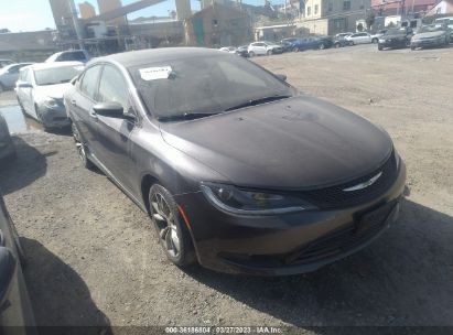 2016 CHRYSLER 200 S Gray  Flexible Fuel 1C3CCCBG6GN114912 photo #1