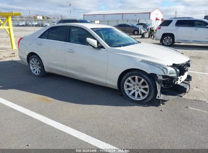 2014 CADILLAC CTS LUXURY White  Gasoline 1G6AR5S38E0177520 photo #1