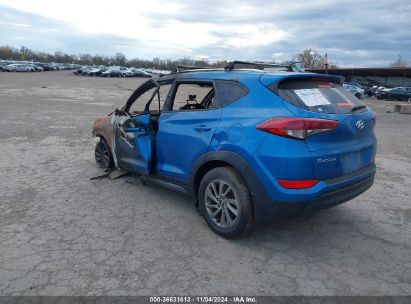 2016 HYUNDAI TUCSON SE Blue  Gasoline KM8J3CA4XGU208321 photo #4