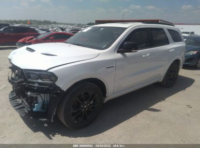 2023 DODGE DURANGO R/T PLUS RWD White  Gasoline 1C4SDHCT8PC580074 photo #3