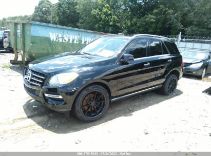 2013 MERCEDES-BENZ ML 350 Black  Gasoline 4JGDA5HB0DA240212 photo #3