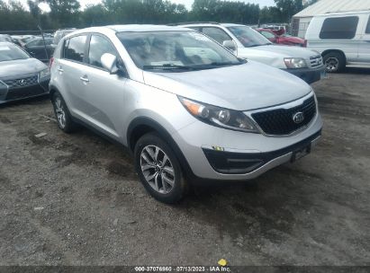 2014 KIA SPORTAGE LX Silver  Gasoline KNDPB3AC9E7577465 photo #1