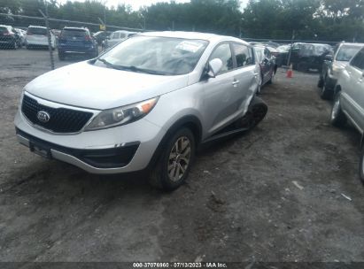 2014 KIA SPORTAGE LX Silver  Gasoline KNDPB3AC9E7577465 photo #3