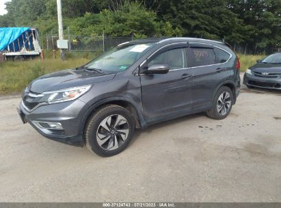 2015 HONDA CR-V TOURING Gray  Gasoline 5J6RM4H99FL099165 photo #3