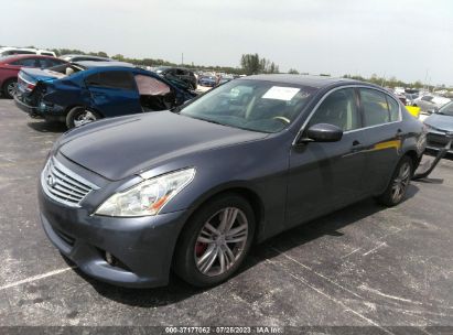 2010 INFINITI G37X Gray  Gasoline JN1CV6AR3AM456845 photo #3