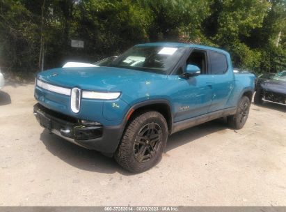 2022 RIVIAN R1T LAUNCH EDITION Blue  Electric 7FCTGAALXNN001474 photo #3