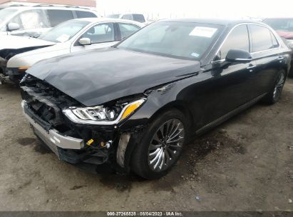 2017 HYUNDAI G90 3.3T PREMIUM Black  Other KMHG34JA0HU025162 photo #3