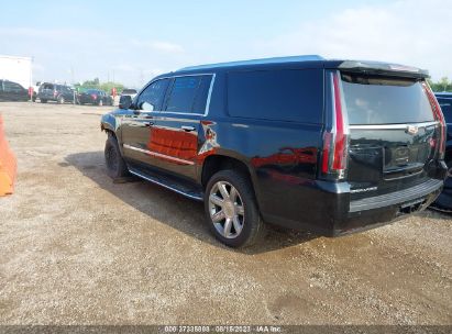 2017 CADILLAC ESCALADE ESV LUXURY Black  Gasoline 1GYS4HKJ1HR152467 photo #4