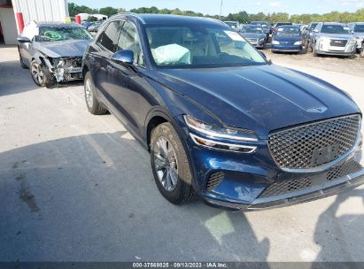 2022 GENESIS GV70 2.5T AWD Blue  Gasoline KMUMADTB9NU061492 photo #1