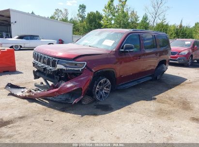 2023 JEEP WAGONEER SERIES II Burgundy  Gasoline 1C4SJVBP2PS515853 photo #3