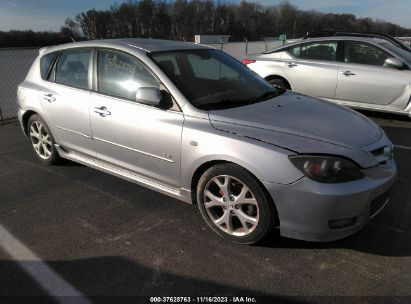 2008 MAZDA MAZDA3 S GRAND TOURING Silver  Gasoline JHHRDM2H5GK002487 photo #1