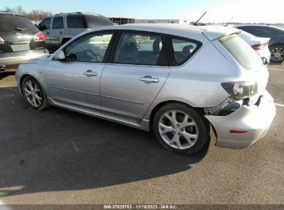 2008 MAZDA MAZDA3 S GRAND TOURING Silver  Gasoline JHHRDM2H5GK002487 photo #4