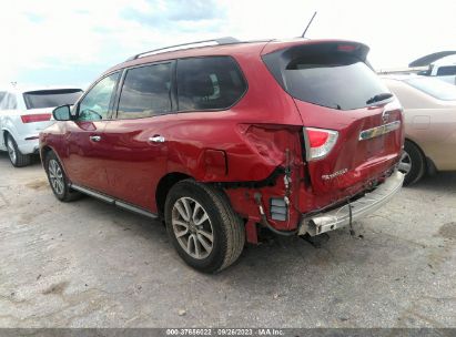 2016 NISSAN PATHFINDER PLATINUM/SV/S/SL Red  Gasoline 5N1AR2MN8GC647584 photo #4