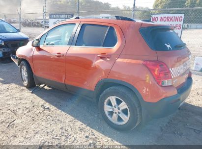 2016 CHEVROLET TRAX LT Orange  Gasoline KL7CJLSB6GB559591 photo #4