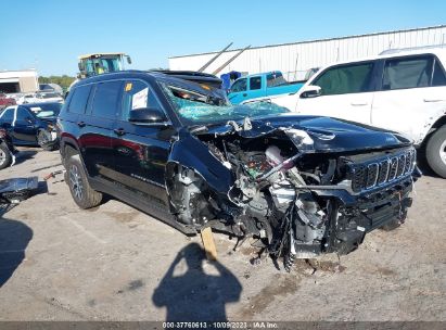 2023 JEEP GRAND CHEROKEE L LIMITED Black  Gasoline 1C4RJKBG1P8855330 photo #1