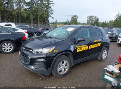 2020 CHEVROLET TRAX AWD LS Black  Gasoline 3GNCJNSBXLL179071 photo #3