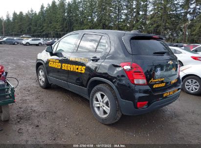 2020 CHEVROLET TRAX AWD LS Black  Gasoline 3GNCJNSBXLL179071 photo #4