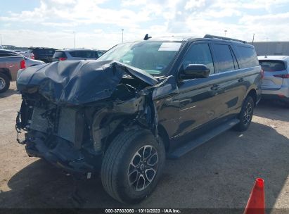 2023 FORD EXPEDITION XLT MAX Gray  Gasoline 1FMJK1J8XPEA16675 photo #3