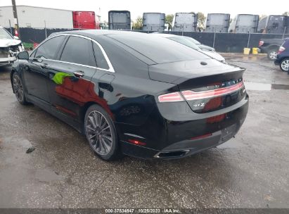 2016 LINCOLN MKZ Black  Gasoline 3LN6L2J90GR609251 photo #4