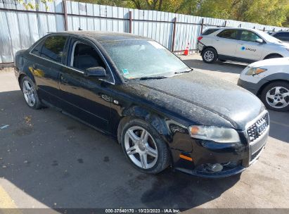 2008 AUDI A4 2.0T Blue  Gasoline WAUAF78E38A112354 photo #1