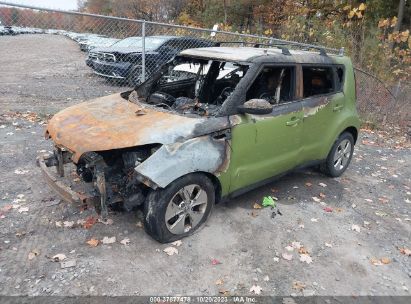 2014 KIA SOUL Green  Gasoline KNDJN2A25E7734357 photo #3