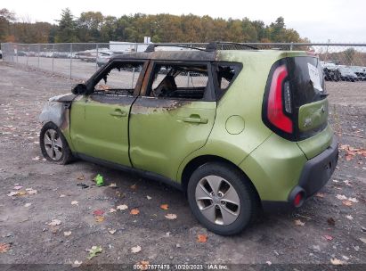 2014 KIA SOUL Green  Gasoline KNDJN2A25E7734357 photo #4