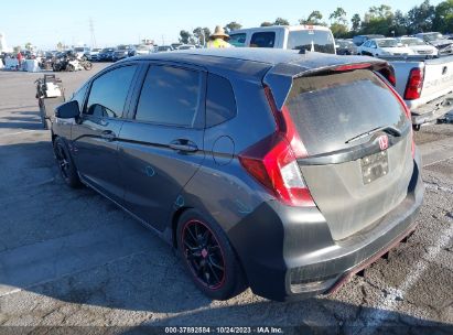 2018 HONDA FIT SPORT Gray  Gasoline 3HGGK5G6XJM700589 photo #4