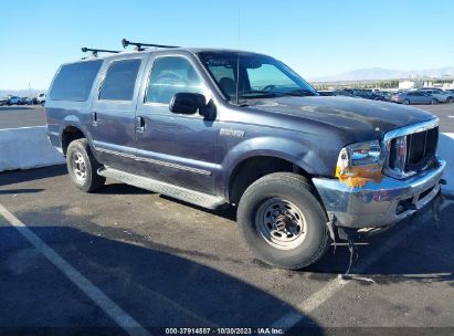 2000 FORD EXCURSION XLT Blue  Diesel 1FMSU41F0YEC78866 photo #1